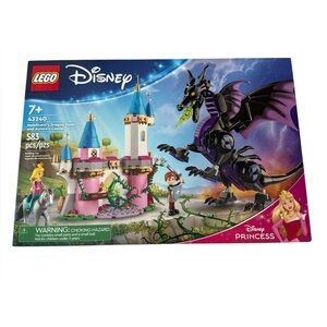 LEGO Disney: Maleficent’s Dragon Form And Aurora’s Castle (43240) New/Sealed